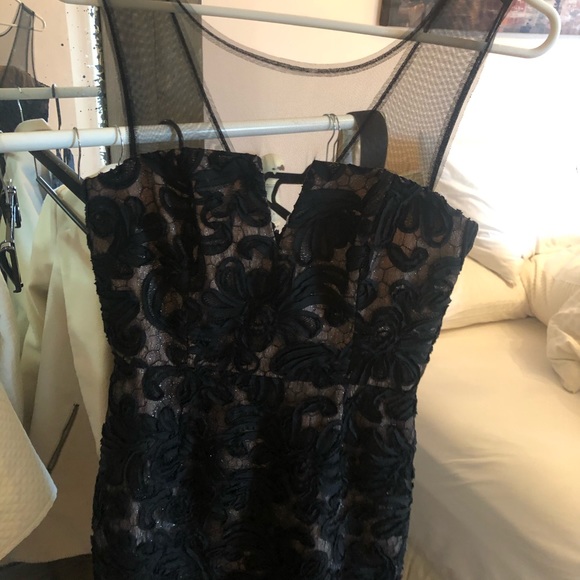 BCBG lace embroidered dress - Picture 5 of 7